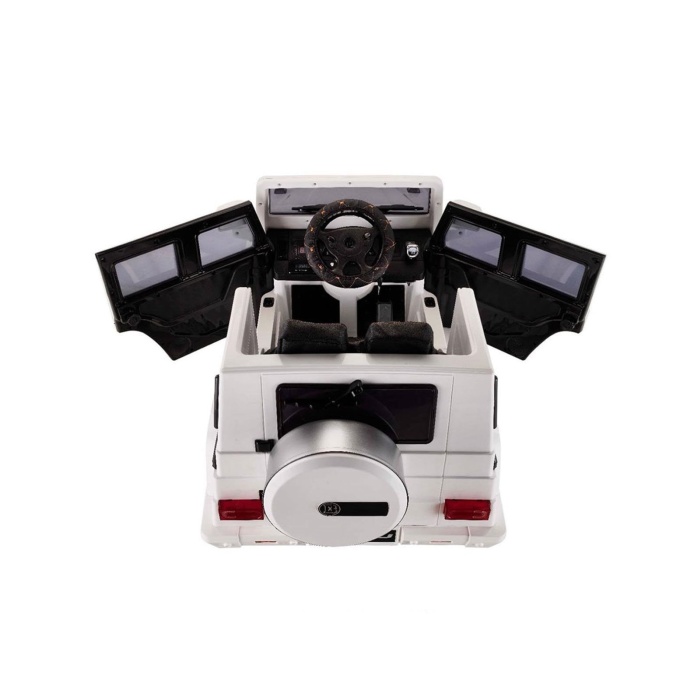Babyhope BHU12 Mercedes G65 Amg Uzaktan Kumandalı Akülü Jeep 12V 439 Beyaz