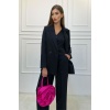 Limited Edition Ceket Yelek Palazzo Pantolon 3 lü Takım Elbise