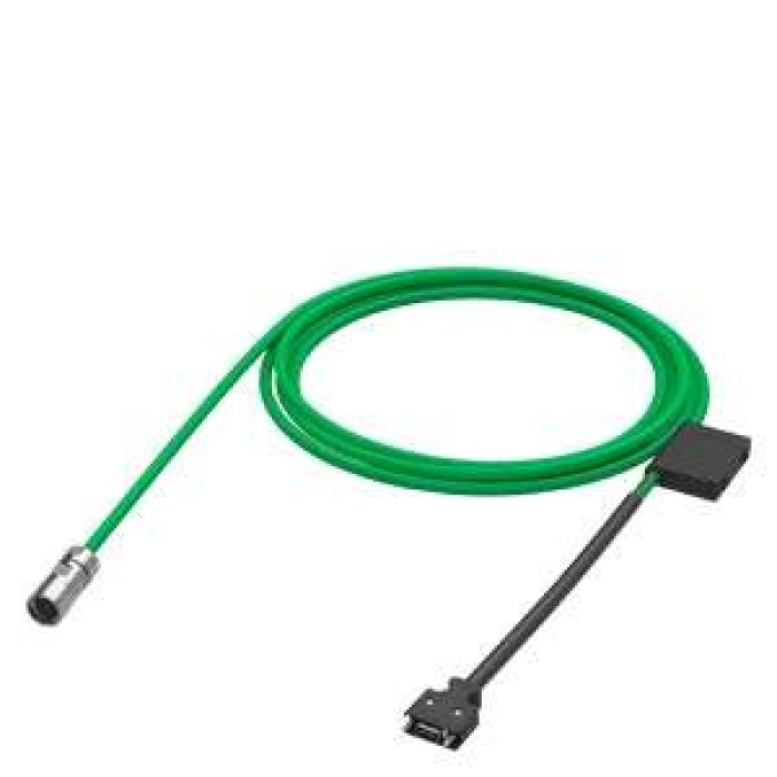 ****spare part**** power cable pre-assembled 6FX3002-5CL01 4x 1.5 for motor S-1FL6 HI 400 V with V70/V90 frame AA and A MOTION-CONNECT 300 UL/CSA Dmax=8.1 mm length=10 m