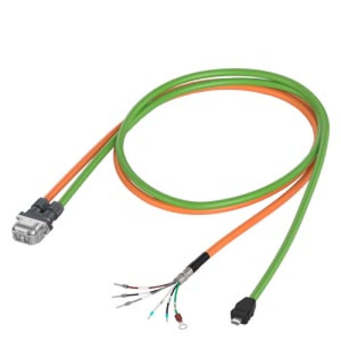 6FX3802-7DD01-1BA0 Dual cable pre-assembled 4x0.75+2x0.38/3x2x0.25 for motor S-1FL2 SH20/30/40 with S200, MOTION-CONNECT 380 Length(m)=10m Dmax po