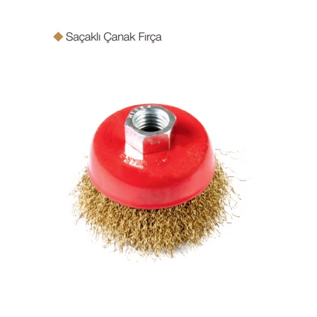 SAÇAKLI ÇANAK FIRÇA 75 MM