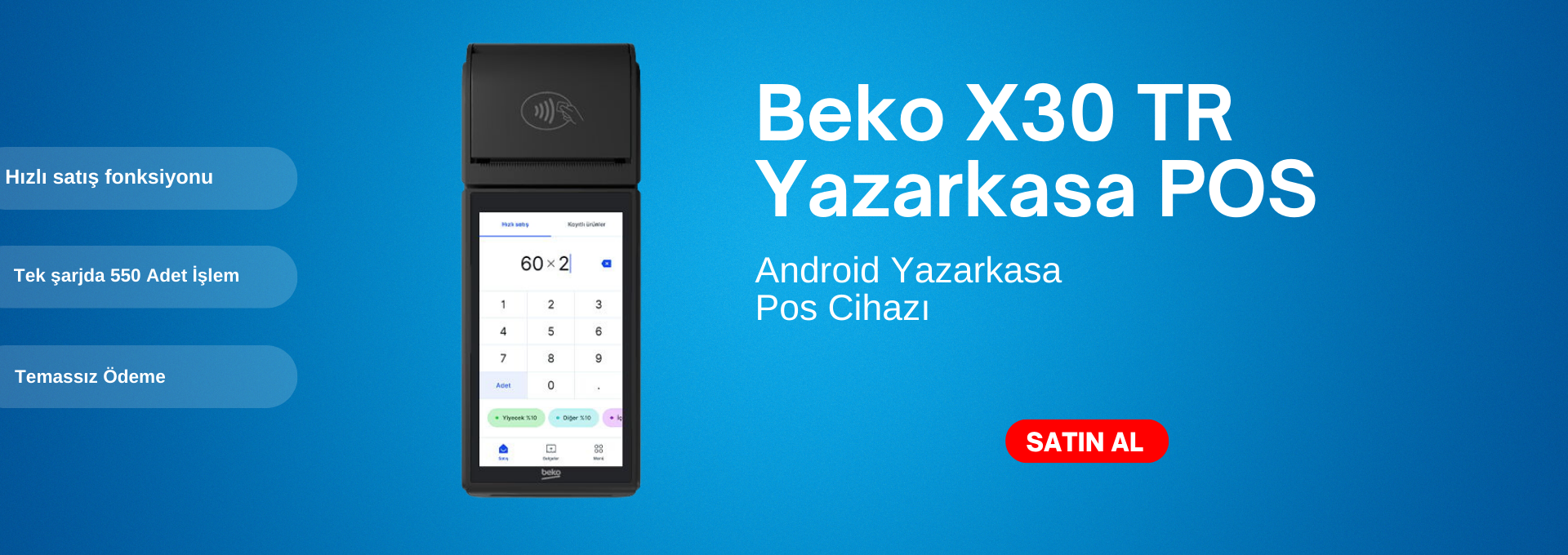 Beko X30 TR Yazarkasa POS