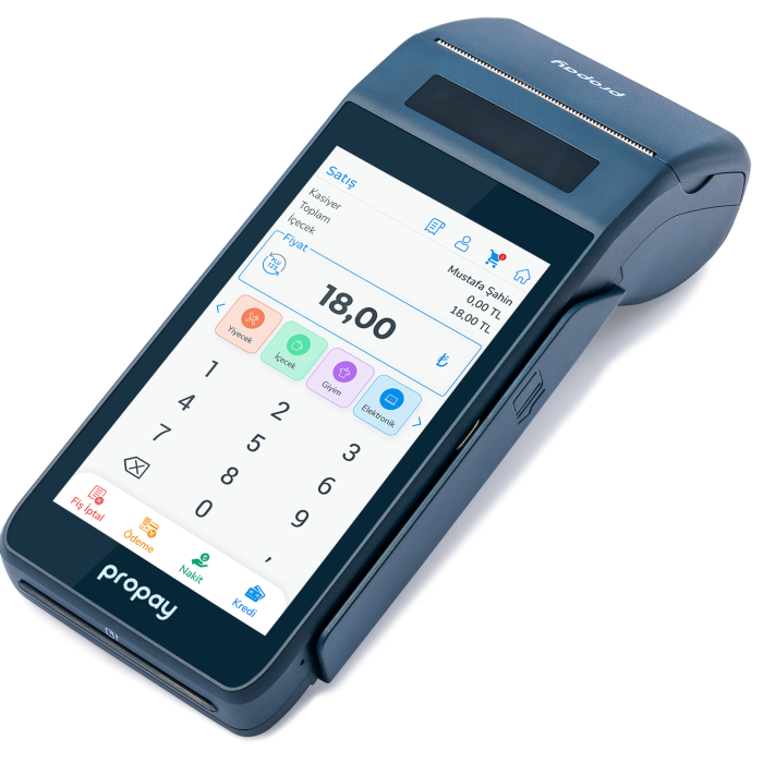 Propay P1000 ECR Android Yazarkasa Pos