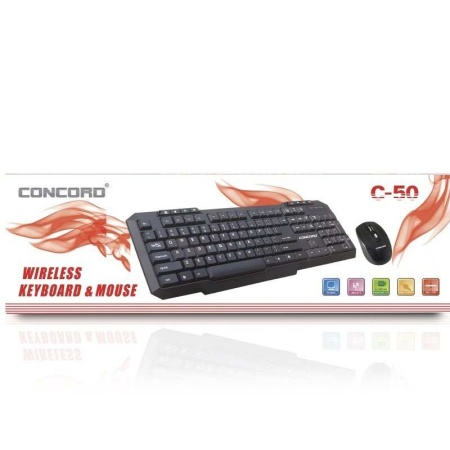 Concord C-50 | Wireless Kablosuz Klavye Mouse Set