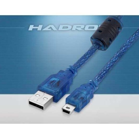HADRON HD4621 V3 5PIN 30CM TRANSPARENT KABLO