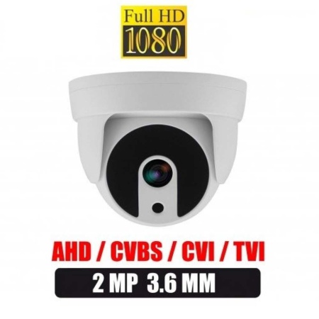 2.0 MP AHD ATOM LED HD 1080P DOME GÜVENLİK KAMERASI 2206