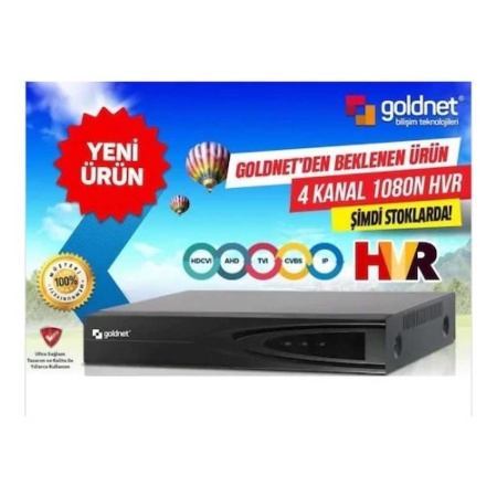 Goldnet GN-9104 Hvr (5 In 1) 4 Kanal Dvr Kayıt Cihazı