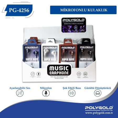 PG-4256 Mikrofonlu Kulaklık