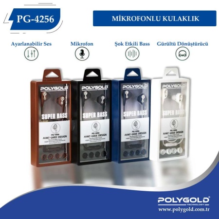 PG-4256 Mikrofonlu Kulaklık