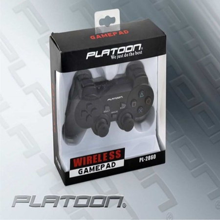 PLATOON PL-2860 KABLOSUZ OYUN KOLU PC-PS2-PS3 ANALOG DUAL SHOCK