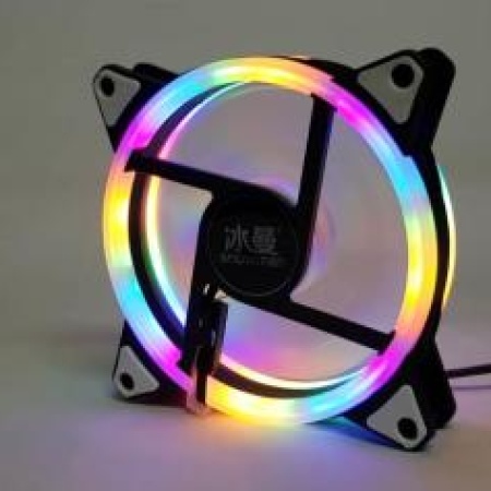 12CM RGB 3 RENK RAİNBOW KASA GENİŞ FAN