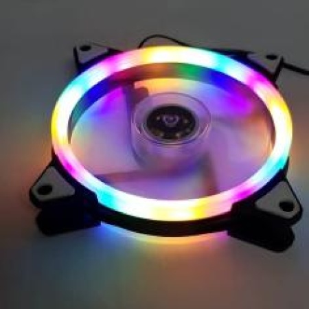 12CM RGB 3 RENK RAİNBOW KASA GENİŞ FAN