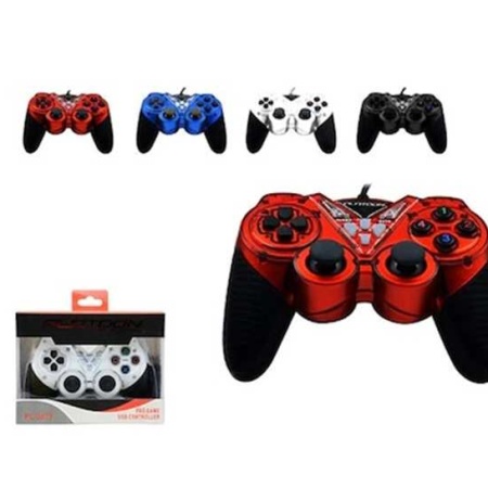 PL-2585 DOUBLE SHOCK CONTROLLER USB GAME PAD
