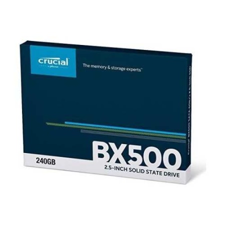 Crucial 240GB BX500 Serisi Sata 6.0Gb/s 3D NAND SSD (Okuma 540MB / Yazma 500MB)