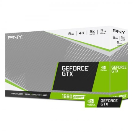 Pny Geforce Gtx 1660 Super Dual Fan 6gb Gddr6 192 Bit Ekran Kartı