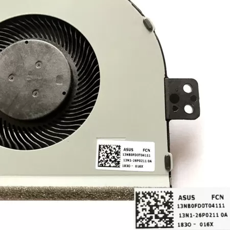 Asus X542 X542BA X542U X542UA X542UQ X542UR F580 Laptop Cpu Cooling Fan