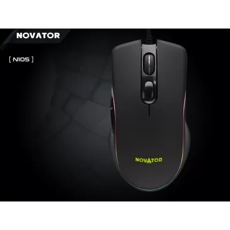 NOVATOR N105 MOUSE KABLOLU OYUN USB LEDLİ 2000 DPI