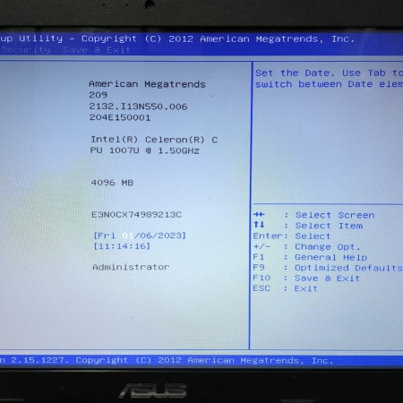 ASUS X551 ANAKART X551CA CELERON CPU OB EKRAN KARTLI ANAKART