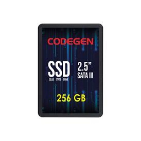 CODEGEN 256 GB 2.5 SATA3 SSD 500/450 (CDG-256GB-SSD25)