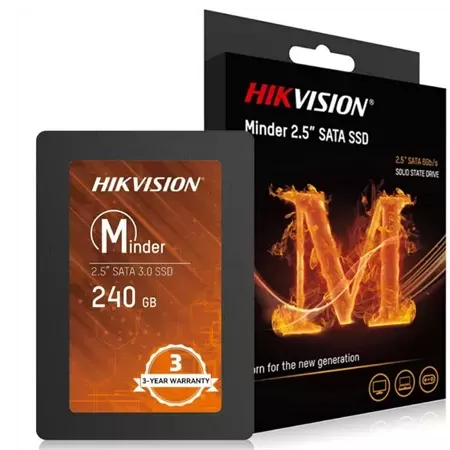 HIKVISION MINDER 240 GB 2.5 SATA3 SSD 550/450 (HS-SSD-MS/240GB)