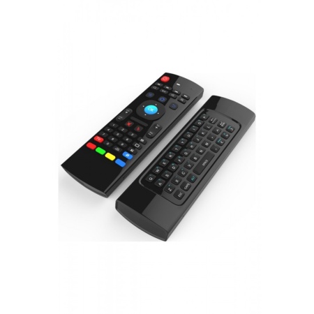 Kablosuz Klavye Mouse Smart Tv Box Pc Şarjlı Akıllı Kumanda Klavyeli Akıllı Tv Kumandası