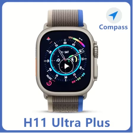 H11 Ultra Plus Akıllı Saat 49M 2.0 İnç