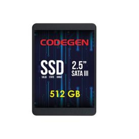 CODEGEN 512 GB 2.5 SATA3 SSD 560/500 (CDG-512GB-SSD25)