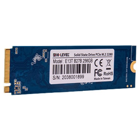 HI-LEVEL 256 GB NVME SSD 3300/1200 (HLV-M2PCIESSD2280/256G)