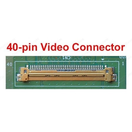 15.6 40 Pin Slim Led Ekran Panel 1366x768