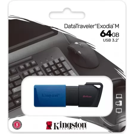 Kingston DataTraveler Exodia DTXM/64 64 GB Flash Bellek
