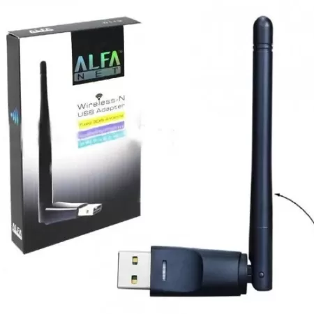 Alfanet W113 Fixed 3Dbı Anten 300 Mbps Kablosuz Usb Adaptör