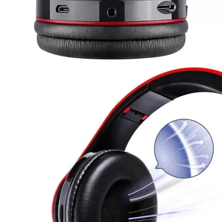 Polygold B39 Kablosuz Bluetooth Kulaklık- Led Işıklı Kulaküstü Kulaklık-her Telefona Uyumlu