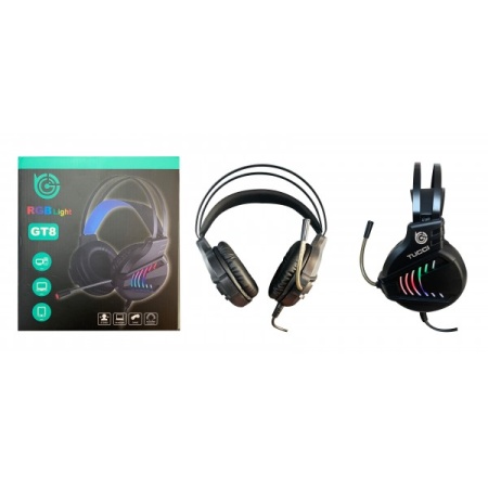 Gt8 Usb+Aux Mic. Rgb Gaming Kulaklık