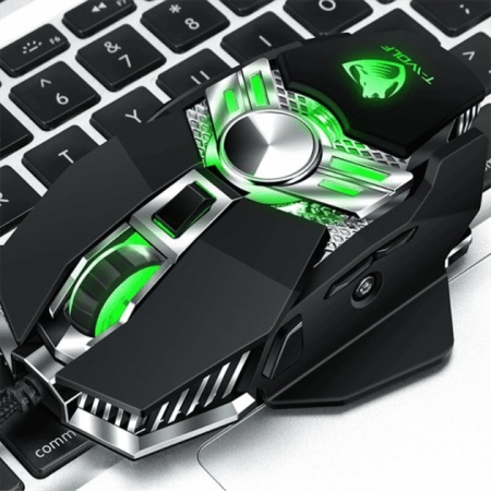 T-Wolf V10 Macro Programing Gaming RGB Kablolu Oyuncu Mouse