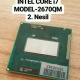 İntel core i7-2670QM Notebook işlemci