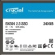 Crucial 240GB BX500 Serisi Sata 6.0Gb/s 3D NAND SSD (Okuma 540MB / Yazma 500MB)