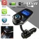 T10 Wireless Bluetooth Araç Kit Usb/sd Kart Fm Transmitt