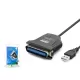 HDX7508(4570) KABLO PRINTER LPT TO USB 0.80MT HADRON