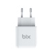 Bix BX-PD25TA 25W Hızlı Şarj / PD Port iPhone / Samsung / Android Uyumlu Seyahat Şarjı Adaptörü