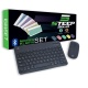 Steep Solid Magic Şarjlı Bluetooth Klavye - Mouse Set (Siyah TR)