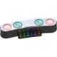Newrixing NR555 Masaüstü Renkli LED Oyun Bluetooth Hoparlör Desteği TF ve amp; FM