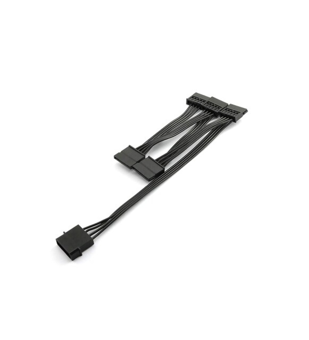 Molex to 5 Sata Power Kablo Ide 4 Pin Sata 15 Pin Sata Güç Kablosu ...