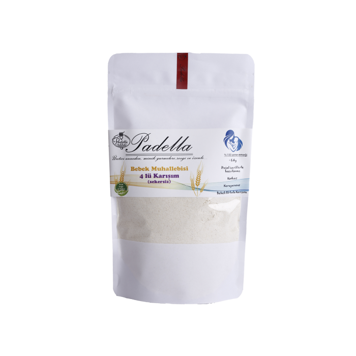 Bebek Muhallebisi 4lü şekersiz Karışım 200 Gr