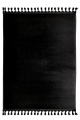 Siyah Velur Bambu Soft Halı