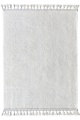 Beyaz Puffy Peluş Yıkanabilir Halı