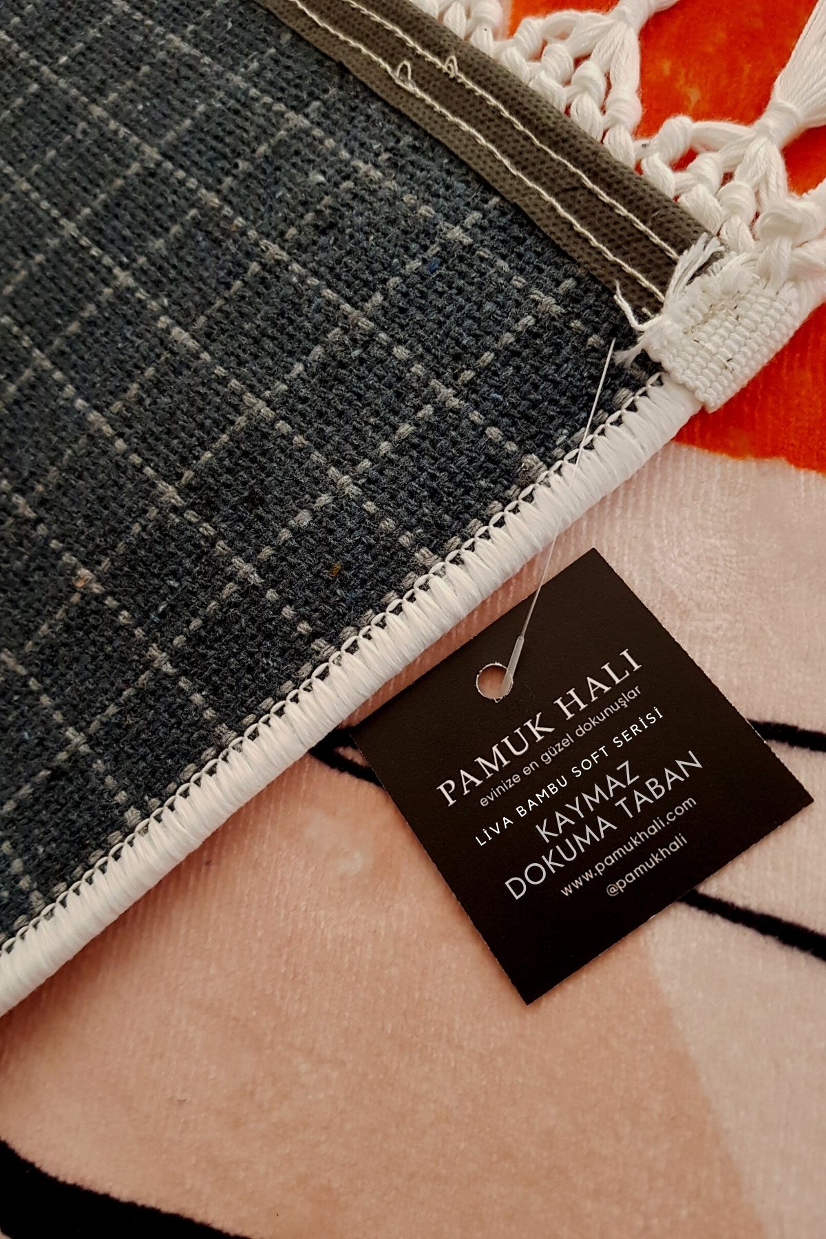 Modern Bambu Soft Yıkanabilir Halı