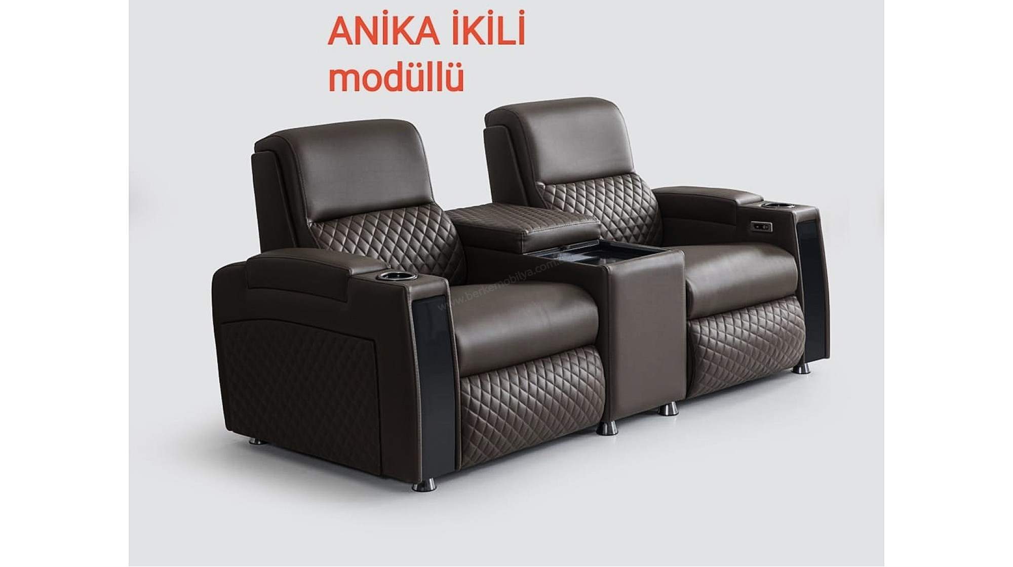 Anika İkili Motorlu Sinema Koltuğu