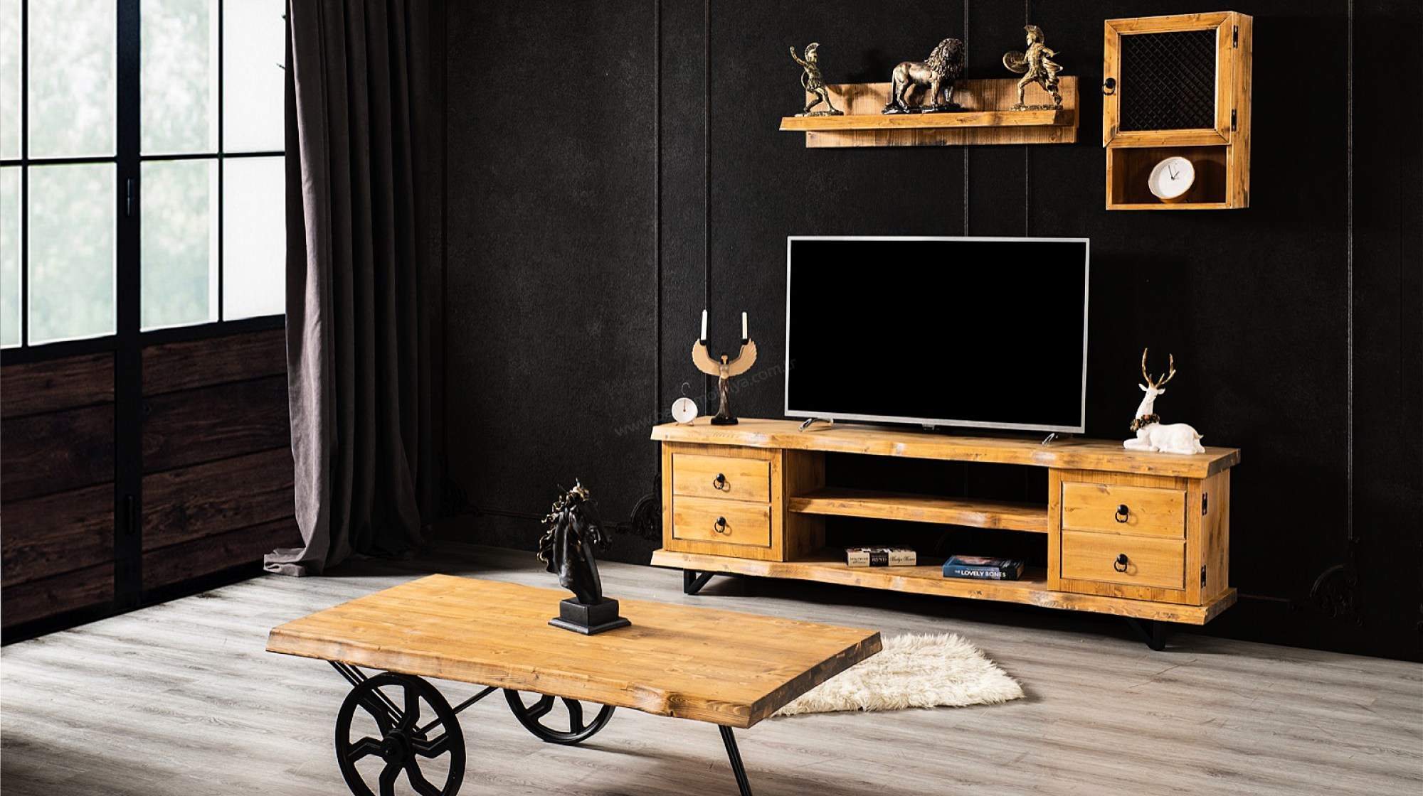 Life Vintage Tv Ünitesi