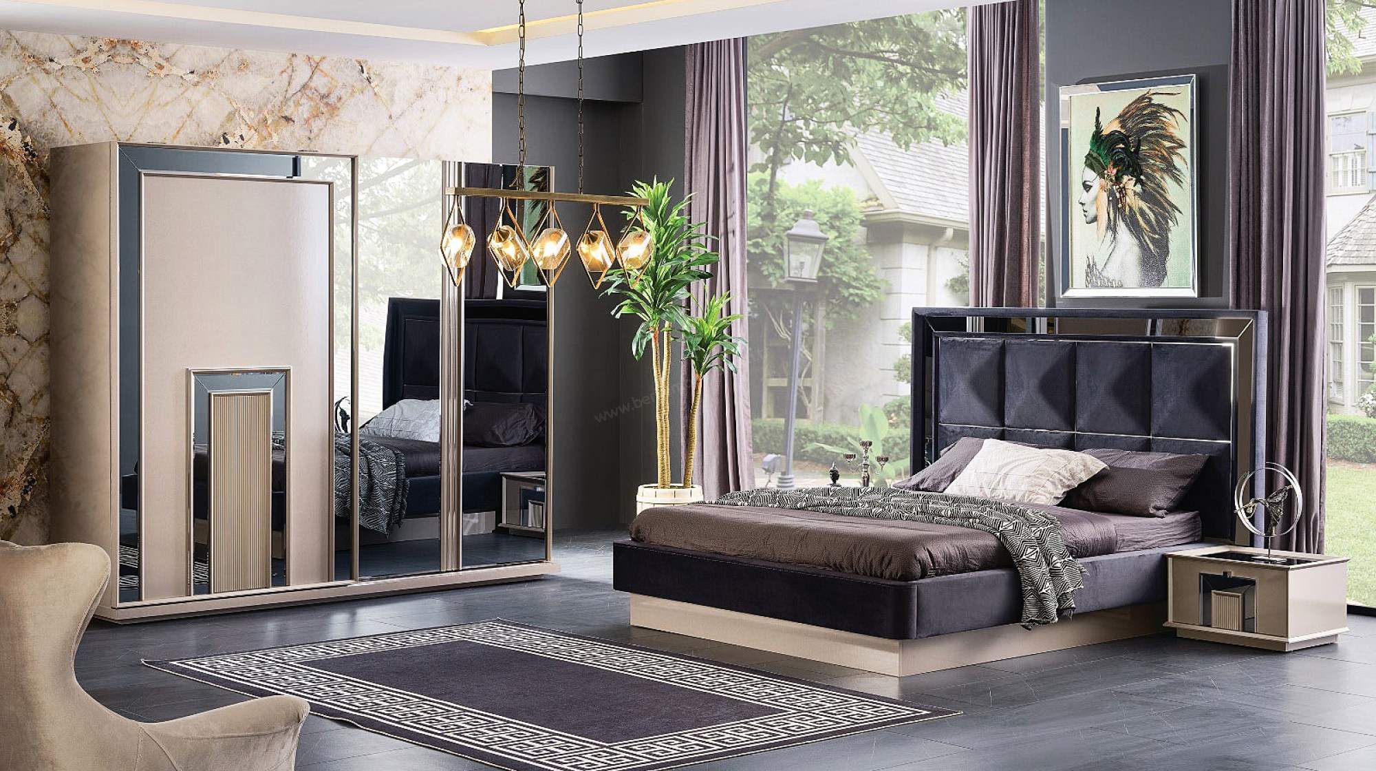 Nil Modern Yatak Odası Takımı