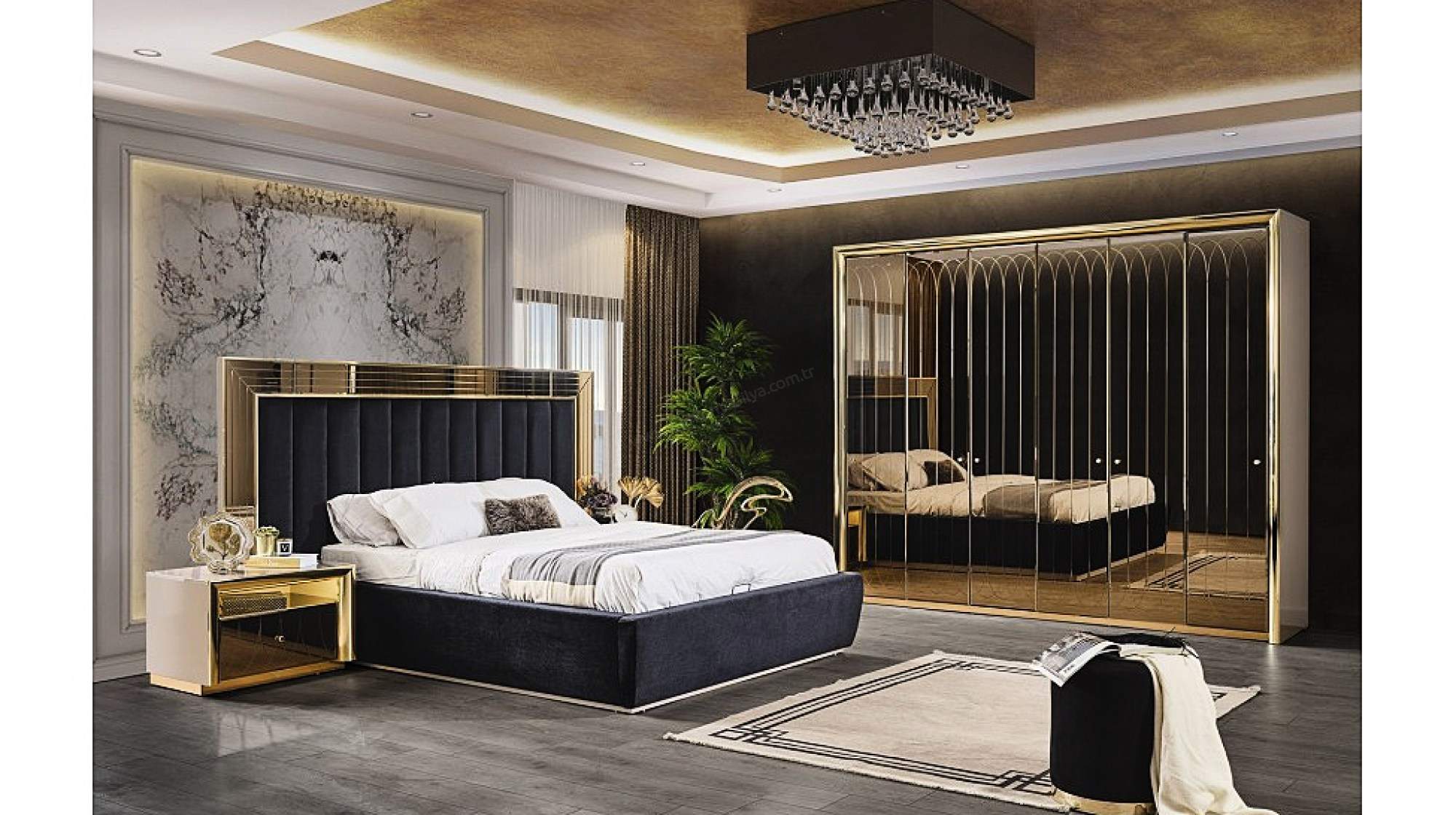 Enluxe Luxury Yatak Odası Takımı